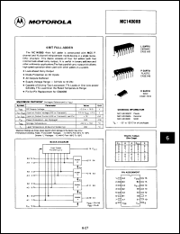 Click here to download MC14008BBEBS Datasheet