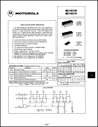 Click here to download MC14014BCPDS Datasheet