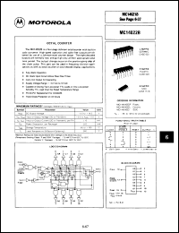 Click here to download MC14022BCPS Datasheet