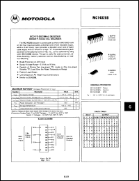 Click here to download MC14028BAL Datasheet