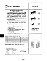 Click here to download MC14035BCPS Datasheet