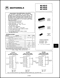 Click here to download MC14053BALS Datasheet