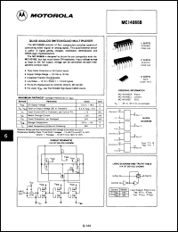 Click here to download MC14066BCPDS Datasheet