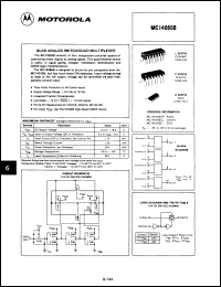 Click here to download MC14066BALS Datasheet