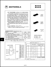 Click here to download MC14514BCPD Datasheet