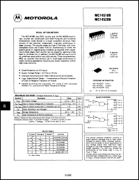 Click here to download MC14520BCPDS Datasheet