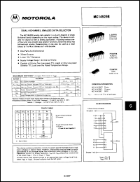 Click here to download MC14529BDEBS Datasheet