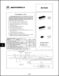 Click here to download MC14536BCPDS Datasheet