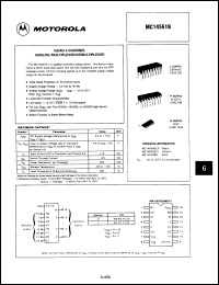 Click here to download MC14551BCPS Datasheet