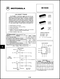 Click here to download MC14583BDEBS Datasheet