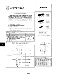 Click here to download MC14583BDR2 Datasheet