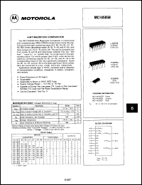 Click here to download MC14585BBEBS Datasheet