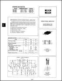 Click here to download MC1420F Datasheet