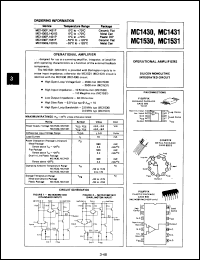Click here to download MC1431PDS Datasheet