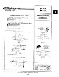 Click here to download MC1439L Datasheet