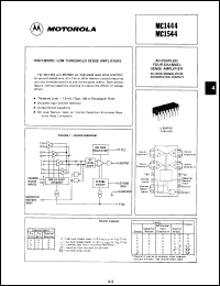 Click here to download MC1444L Datasheet