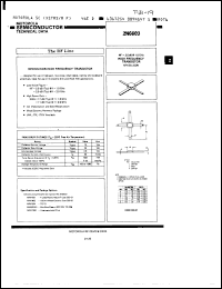 Click here to download 2N6603 Datasheet