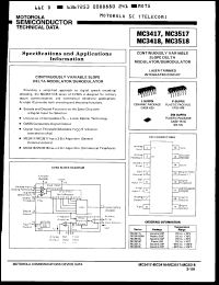 Click here to download MC3518L Datasheet