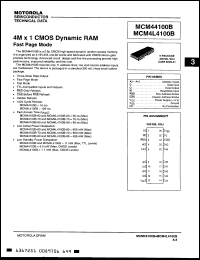 Click here to download MCM4L4100N80 Datasheet