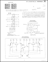 Click here to download MC7477P Datasheet