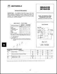 Click here to download SN74ALS109JD Datasheet