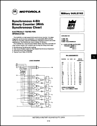 Click here to download 54ALS163/B2AJC Datasheet
