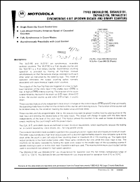 Click here to download SN74ALS191JS Datasheet