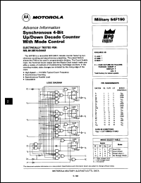 Click here to download 54F190/BEBJC Datasheet
