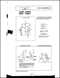 Click here to download MC3105L Datasheet