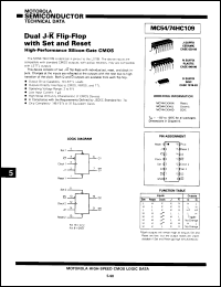 Click here to download 54HC109M/B2CJC Datasheet