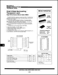 Click here to download 54HC573/BRAJC Datasheet