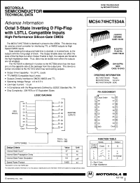 Click here to download MC74HCT534NDS Datasheet