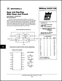 Click here to download 54LS112A/BEAJC Datasheet