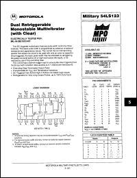 Click here to download 54LS123/BFAJC Datasheet