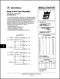 Click here to download 54LS139/B2AJC Datasheet