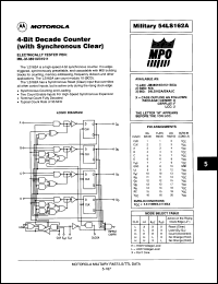 Click here to download 54LS162A/BFBJC Datasheet