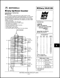 Click here to download 54LS169M/B2AJC Datasheet