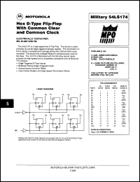 Click here to download 54LS174/BEBJC Datasheet