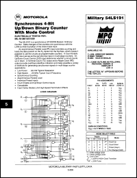 Click here to download 54LS191/BFBJC Datasheet