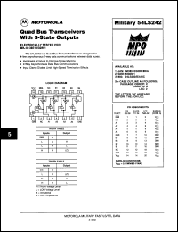 Click here to download 54LS242/BABJC Datasheet