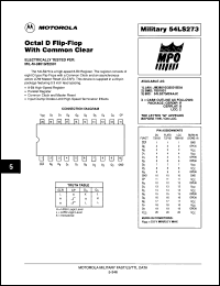 Click here to download 54LS273/B2AJC Datasheet