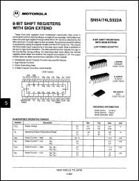 Click here to download SN74LS322AJS Datasheet