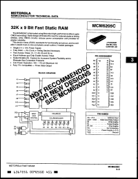 Click here to download MCM6205J20 Datasheet