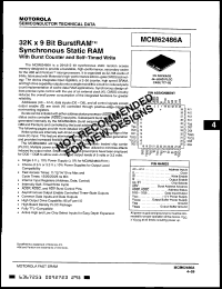 Click here to download MCM62486FN14 Datasheet