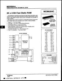 Click here to download MCM6264BNJC45 Datasheet