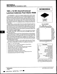 Click here to download MCM62995AFN20 Datasheet