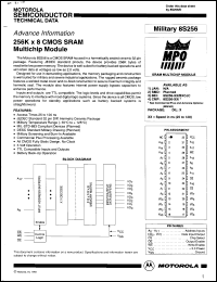 Click here to download 8S256-25/BXCJC Datasheet