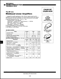 Click here to download CA2813CH Datasheet