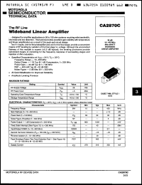 Click here to download CA2870H Datasheet