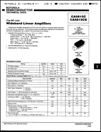 Click here to download CA5815 Datasheet